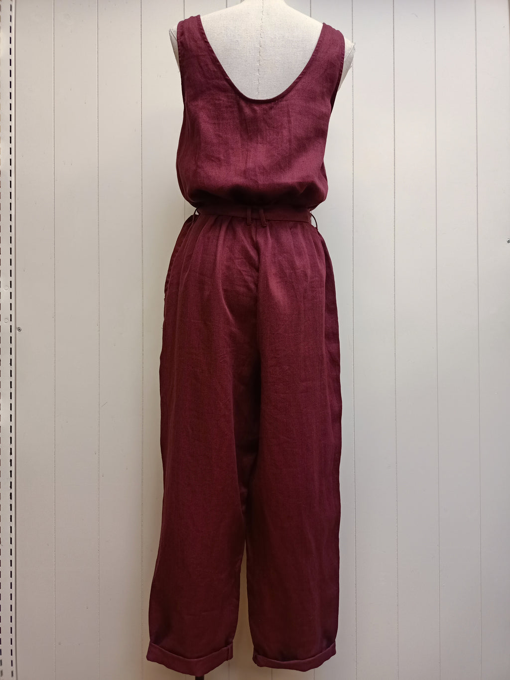 Elk Burgundy Jumpsuit