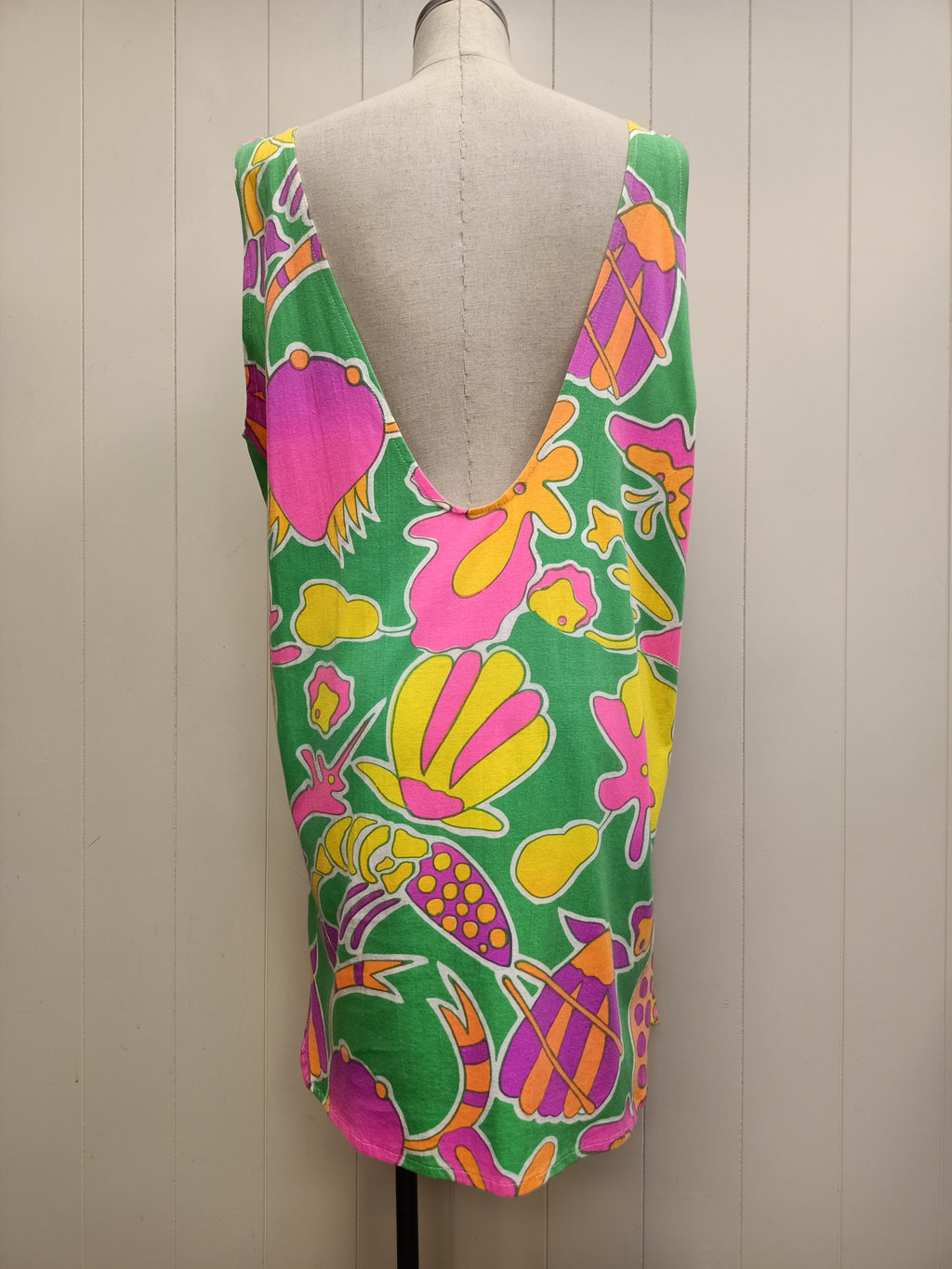 Vintage Fluro Sea Dress
