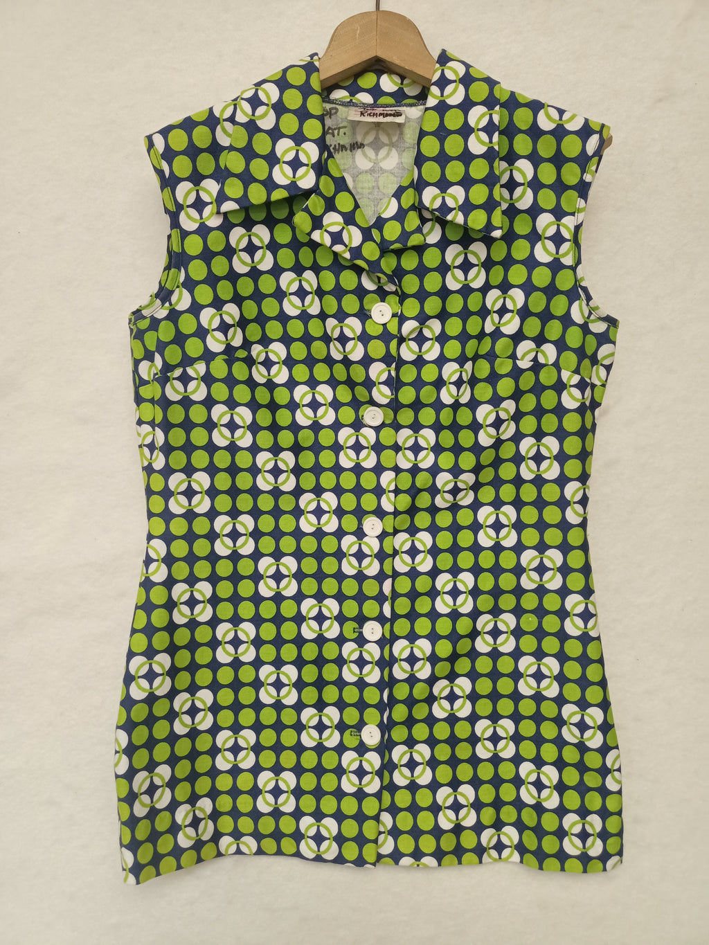 Vintage Label-4 Polka Dot Shirt