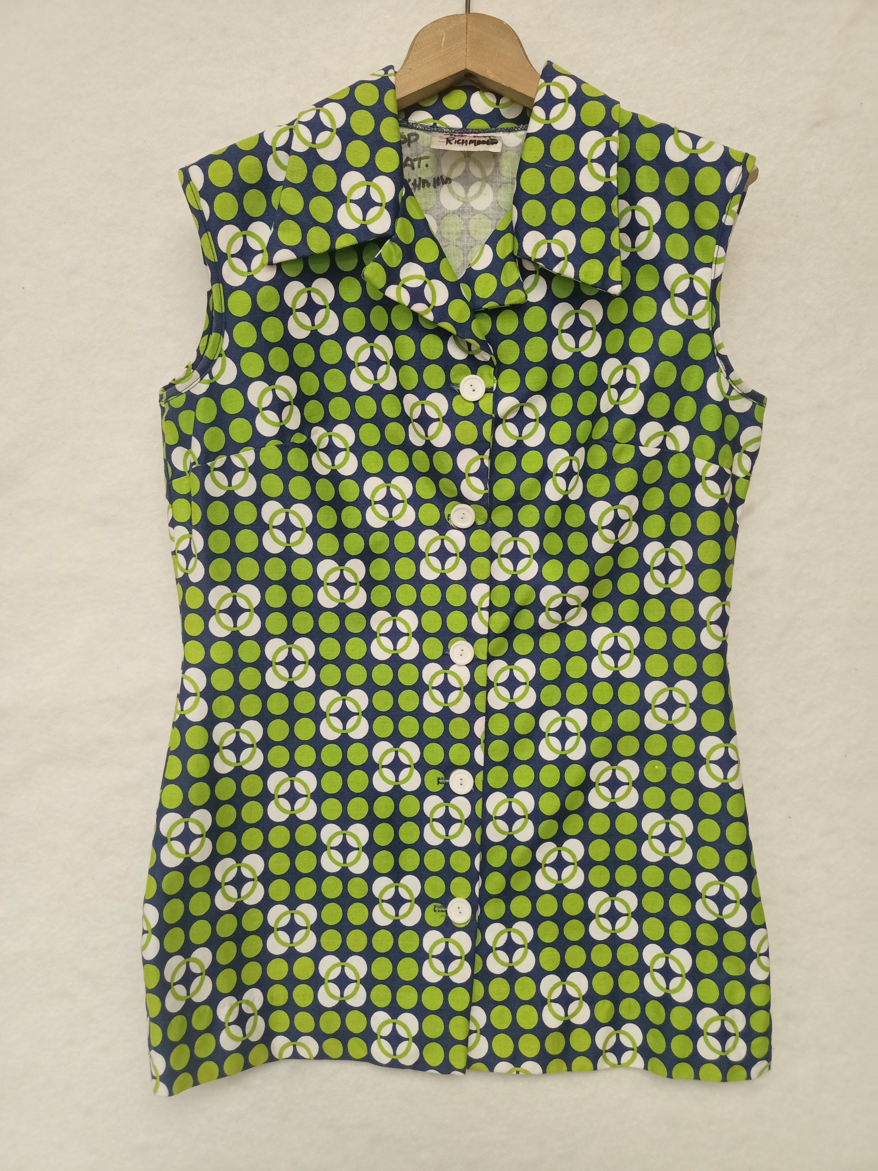 Vintage Label-4 Polka Dot Shirt