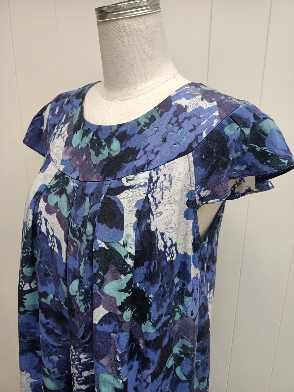 Kachel Silk Floral Dress