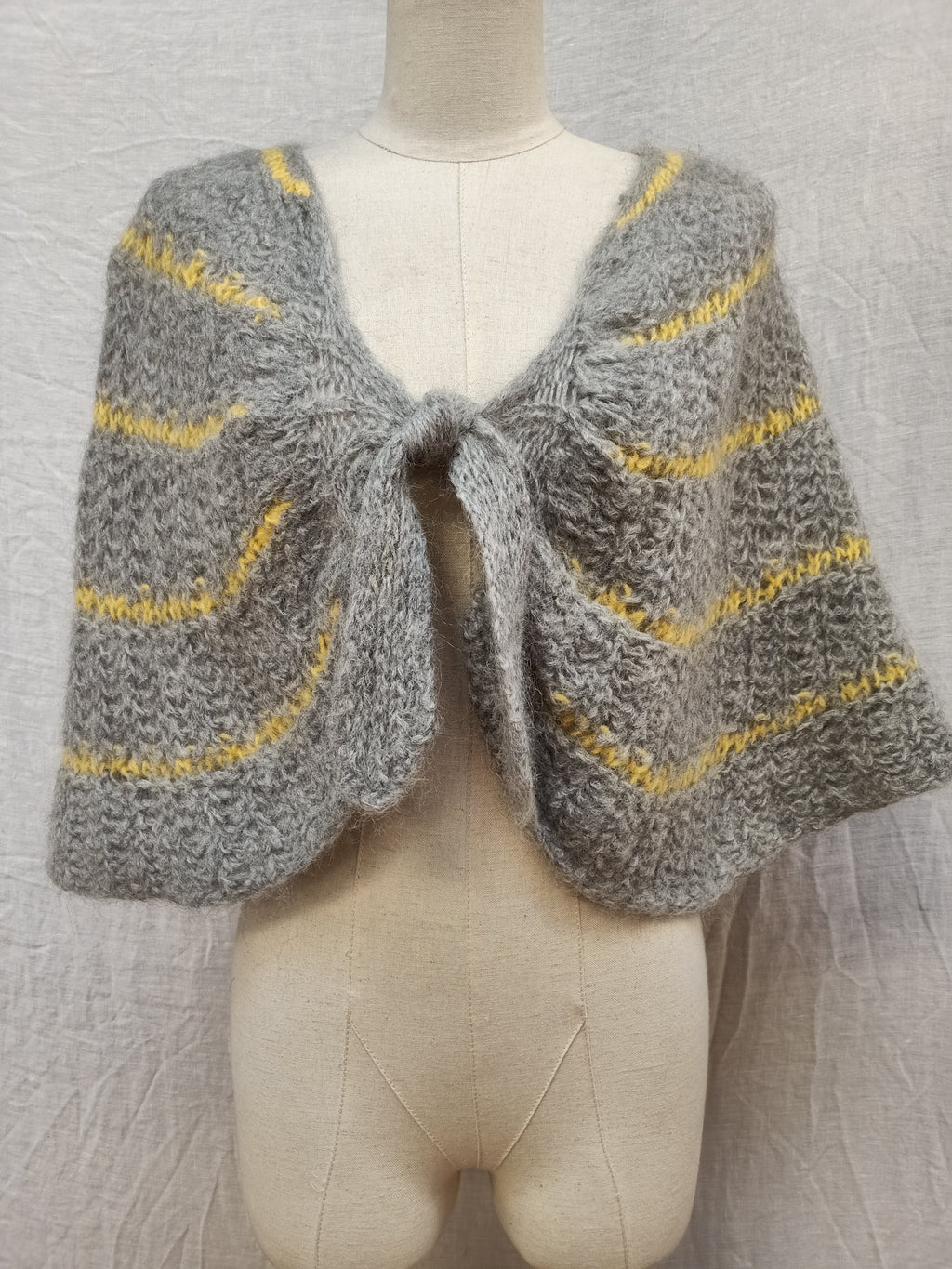 Vintage Knitted Cape