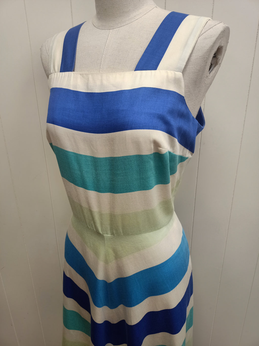 Vintage Horrockses Fashions Striped Dress