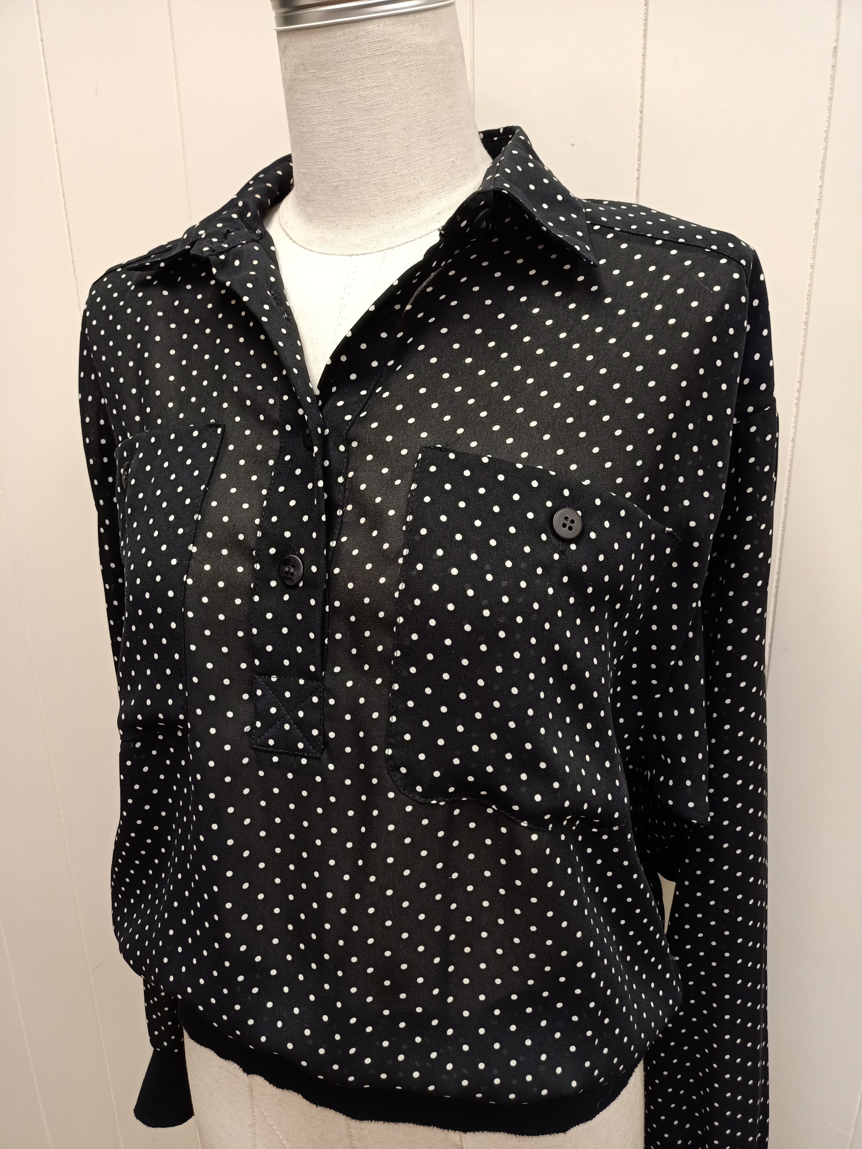 Vintage Pierre Cardin Polka Dot Shirt