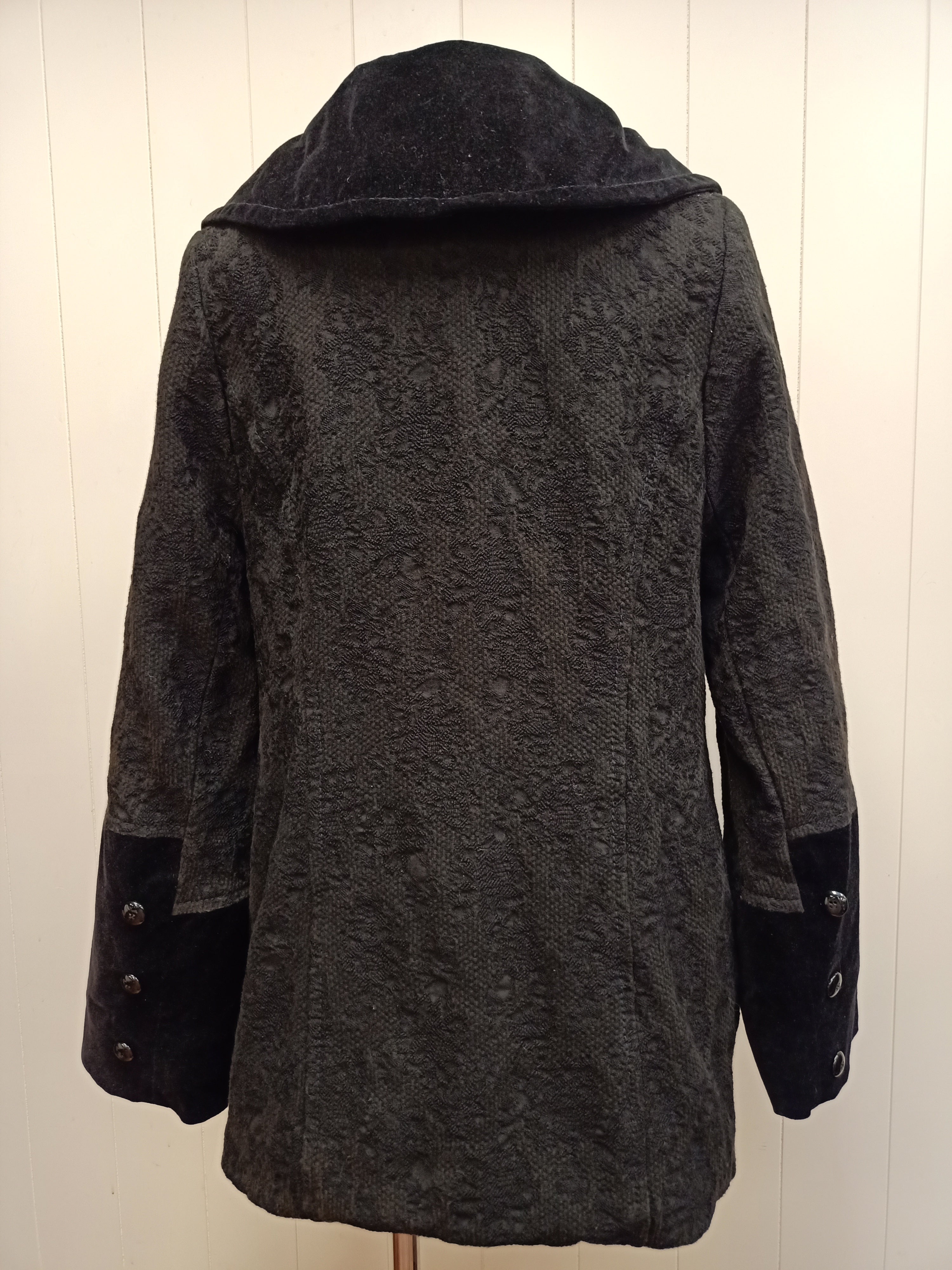 Retro Cladcat Velvet & Jacquard Jacket
