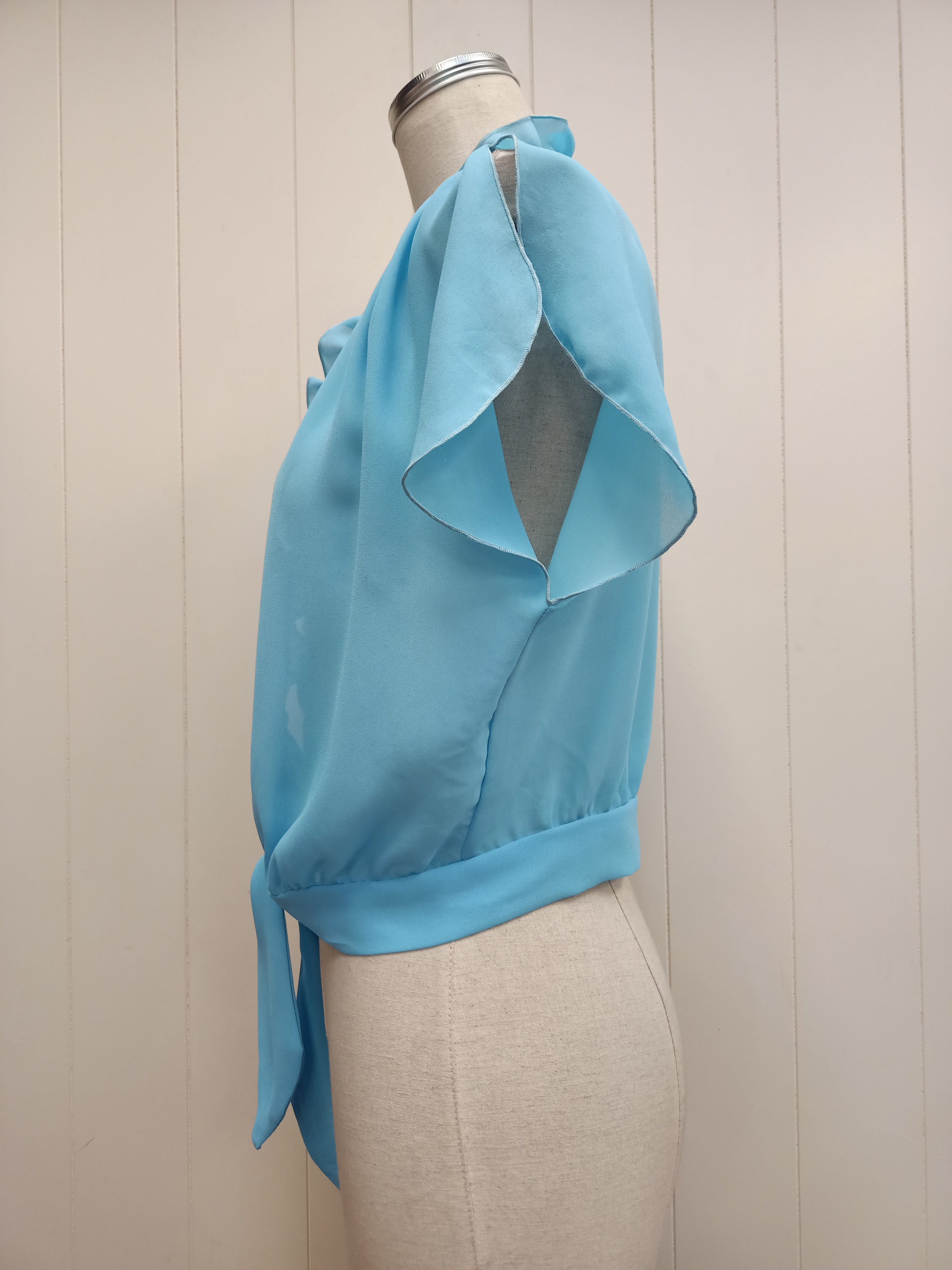 Vintage Chiffon Over Shirt