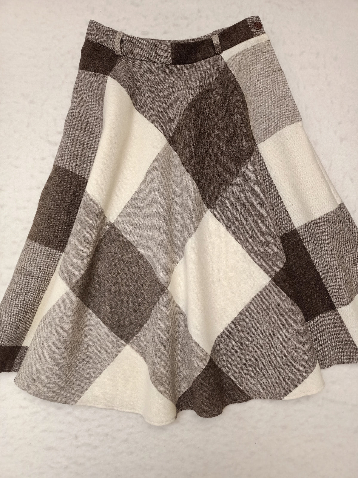Vintage Derek Clothing Gingham Skirt