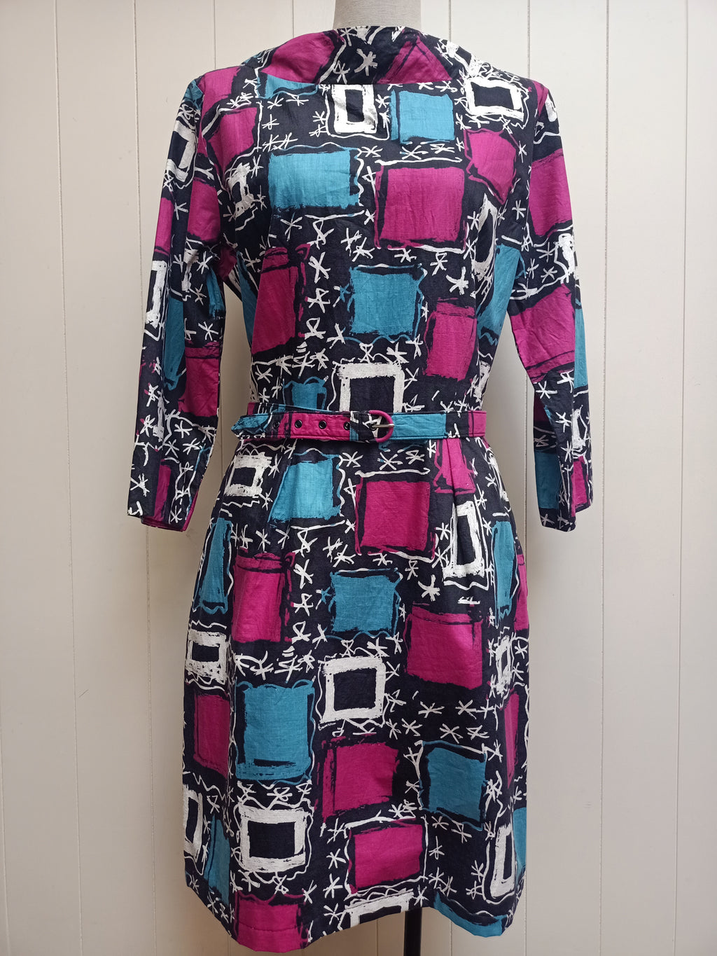 Vintage The Linzi Line Square Dress