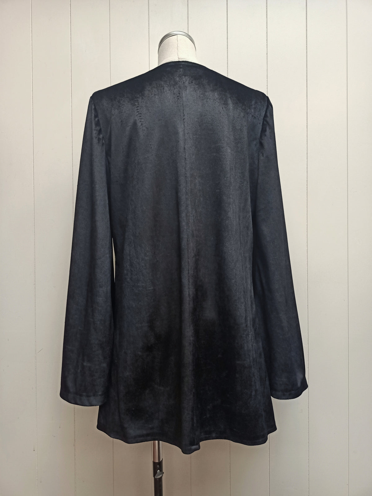Vintage Lightweight Black Velvet Jacket