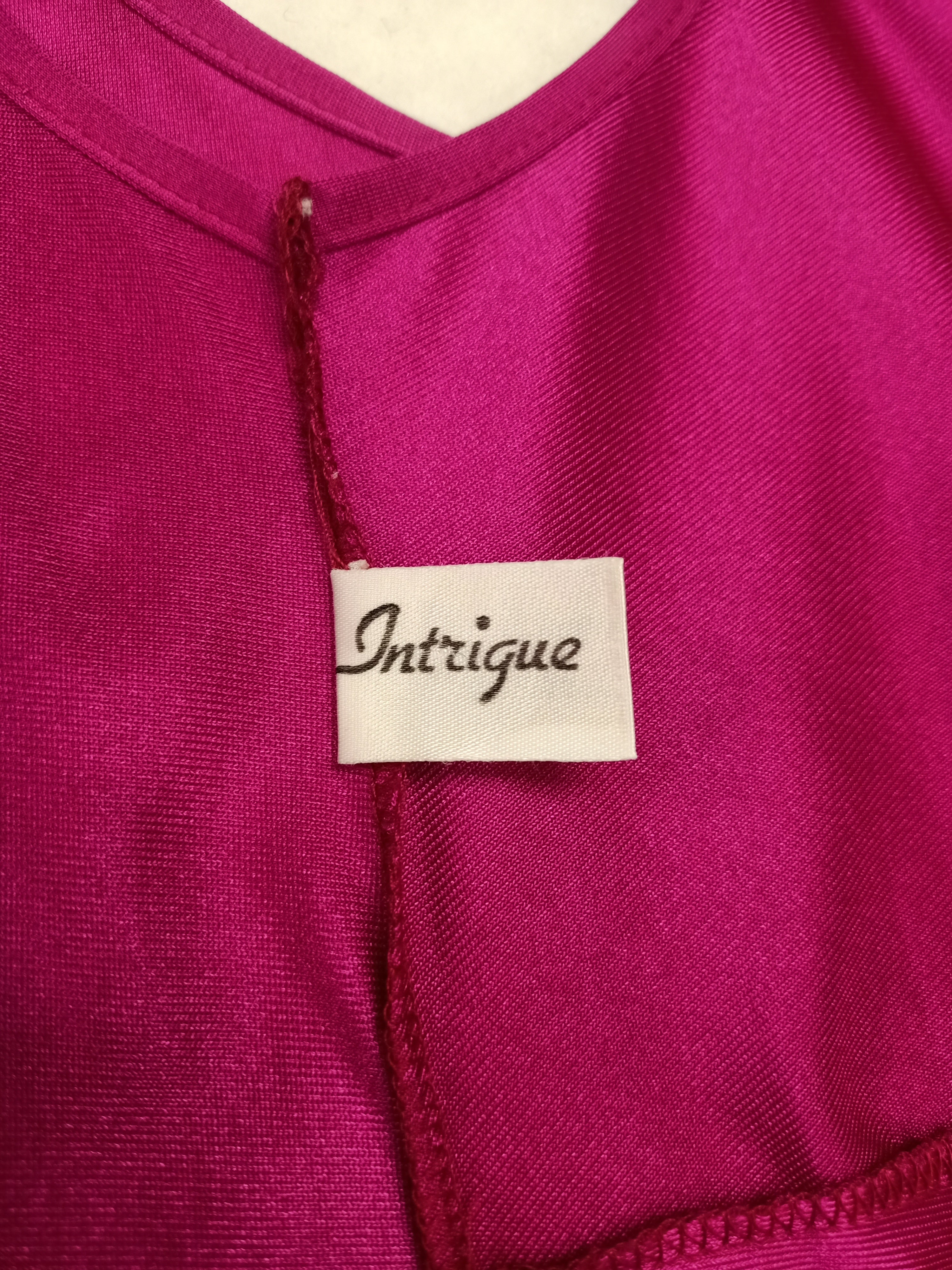 Vintage Intrigue Fuchsia Nightie