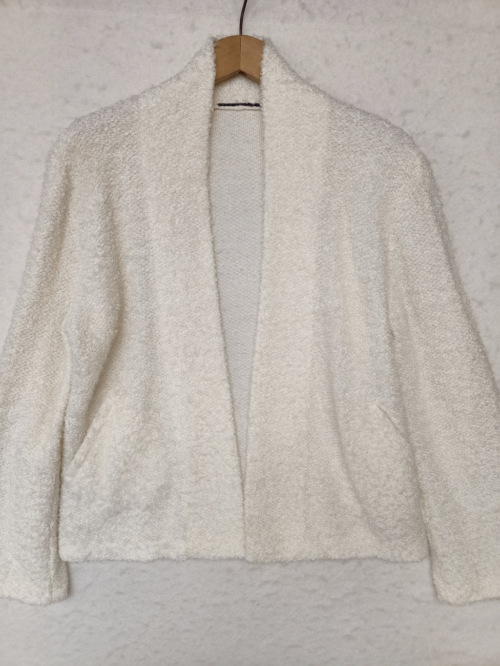 Vintage Cream Boucle Cardigan