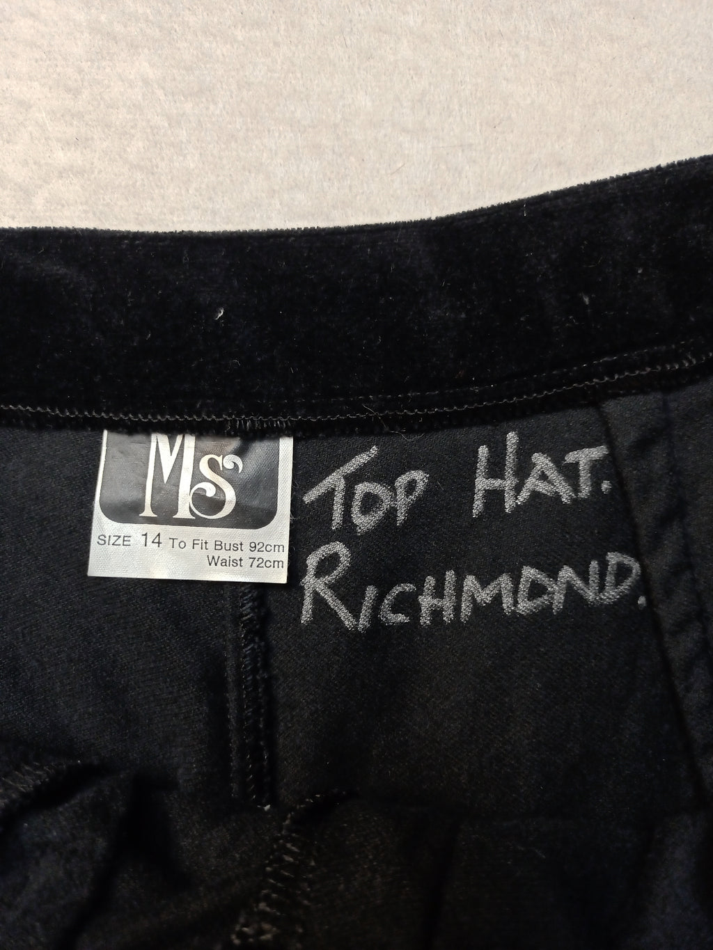 Vintage Velvet Capri Pants