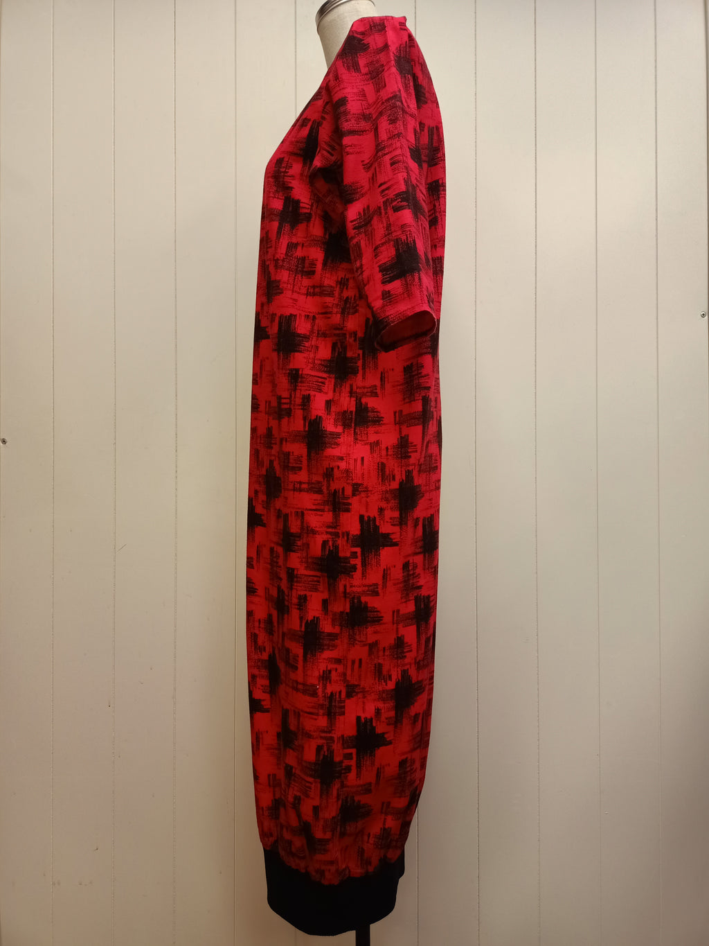 Vintage Red Cocoon Dress