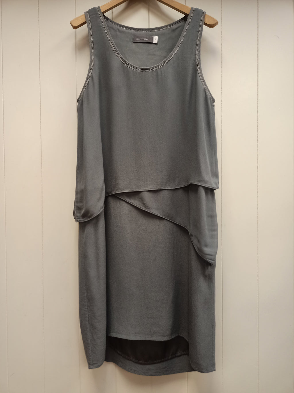 Mint Velvet Assymetric Crepe Dress