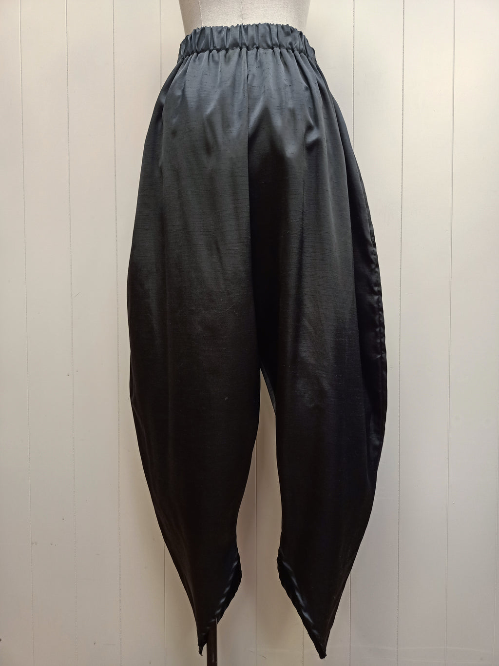 Vintage Slub Satin Hammer Pants