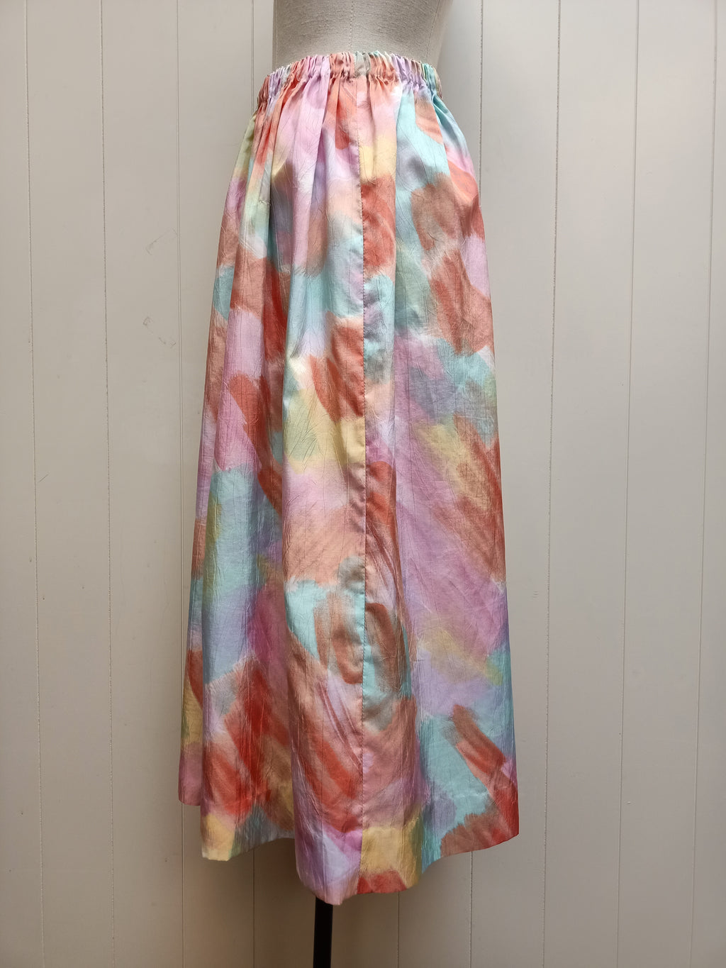 Vintage Paint Stroke Skirt