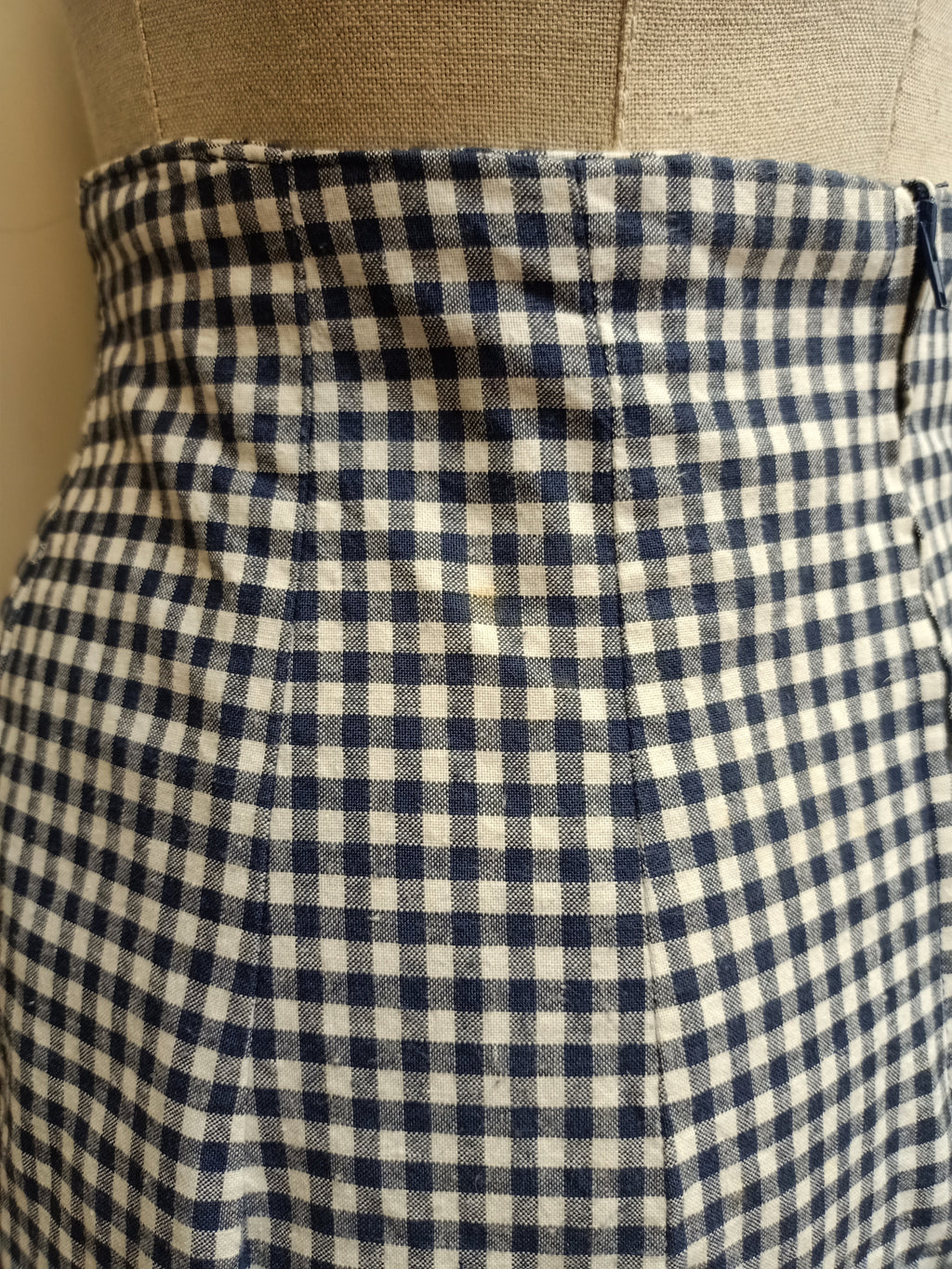 Vintage Gingham Skirt