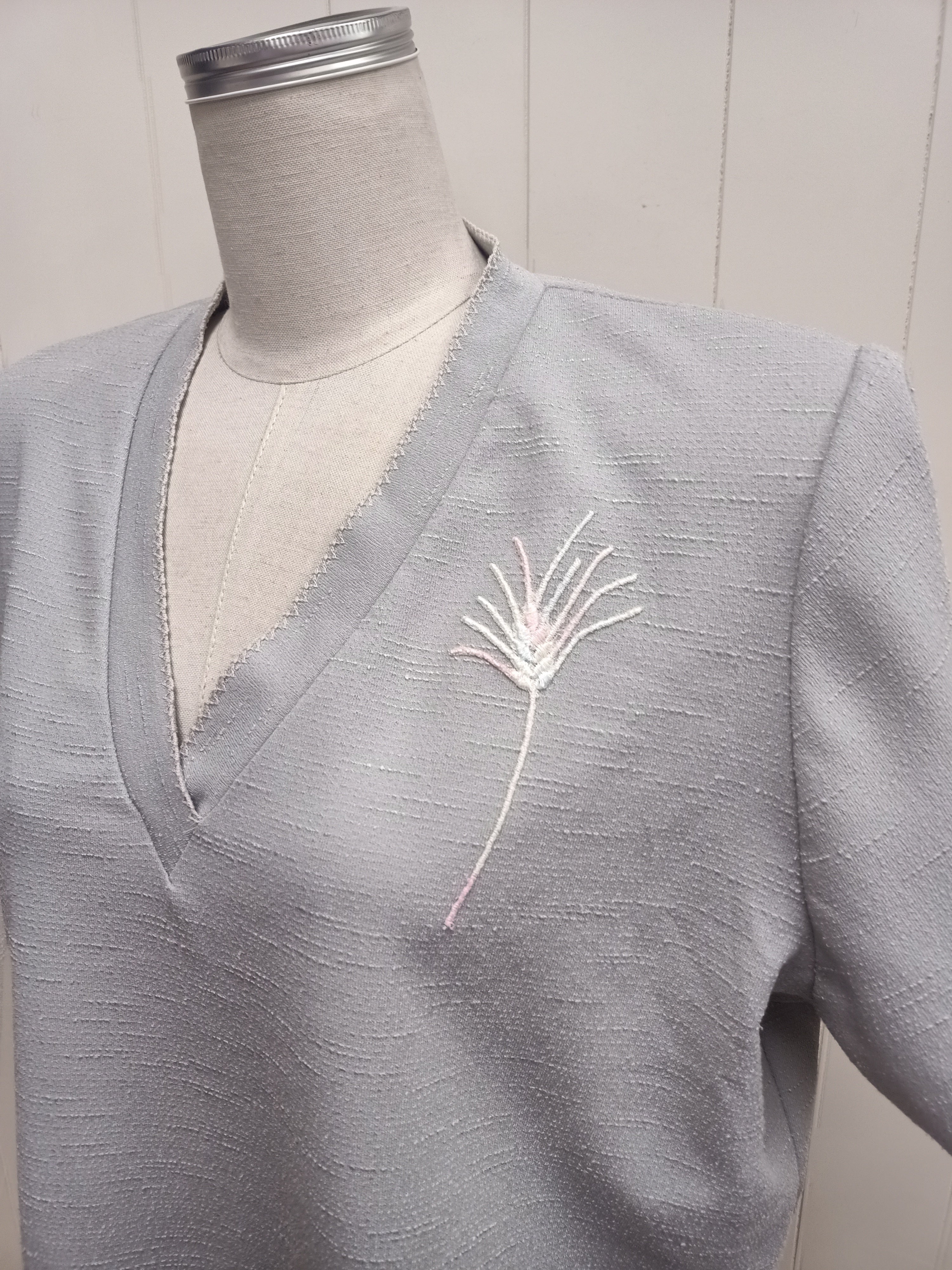 Vintage Full Figure Fashions! Slub Shirt
