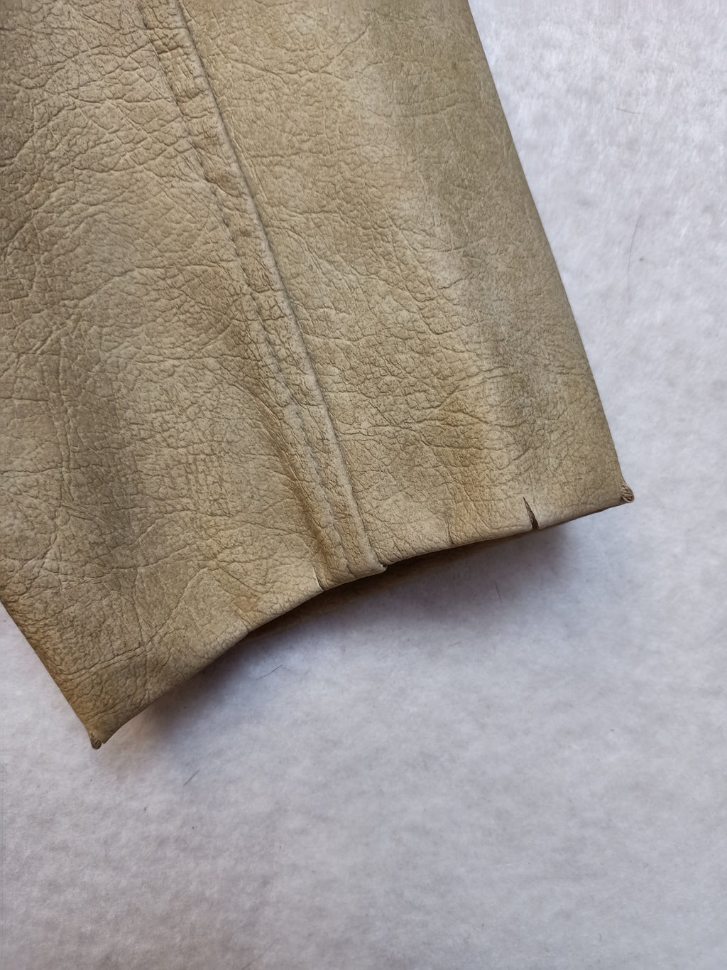 Vintage Faux Leather Coat