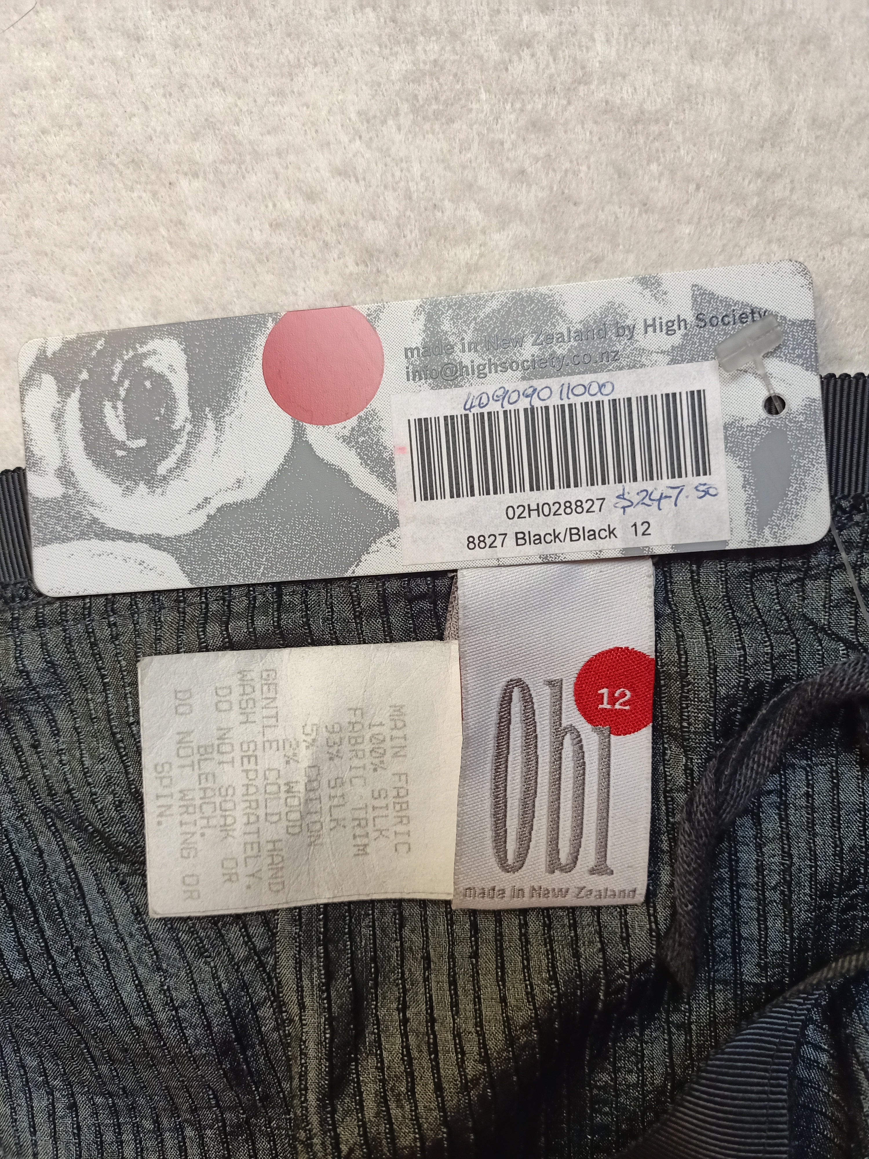 Obi Open Front Over-Skirt