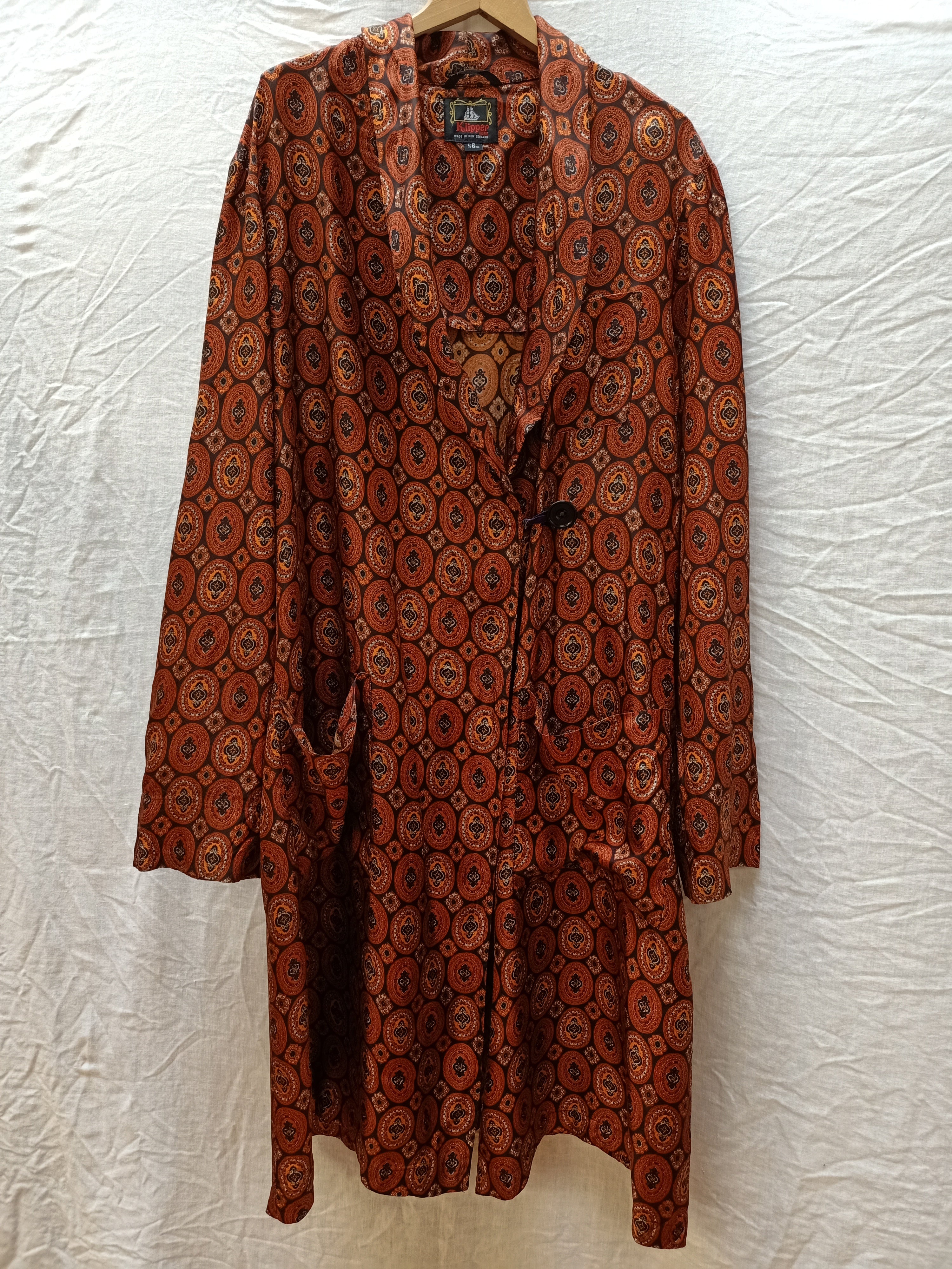Vintage Klipper Medallion Robe