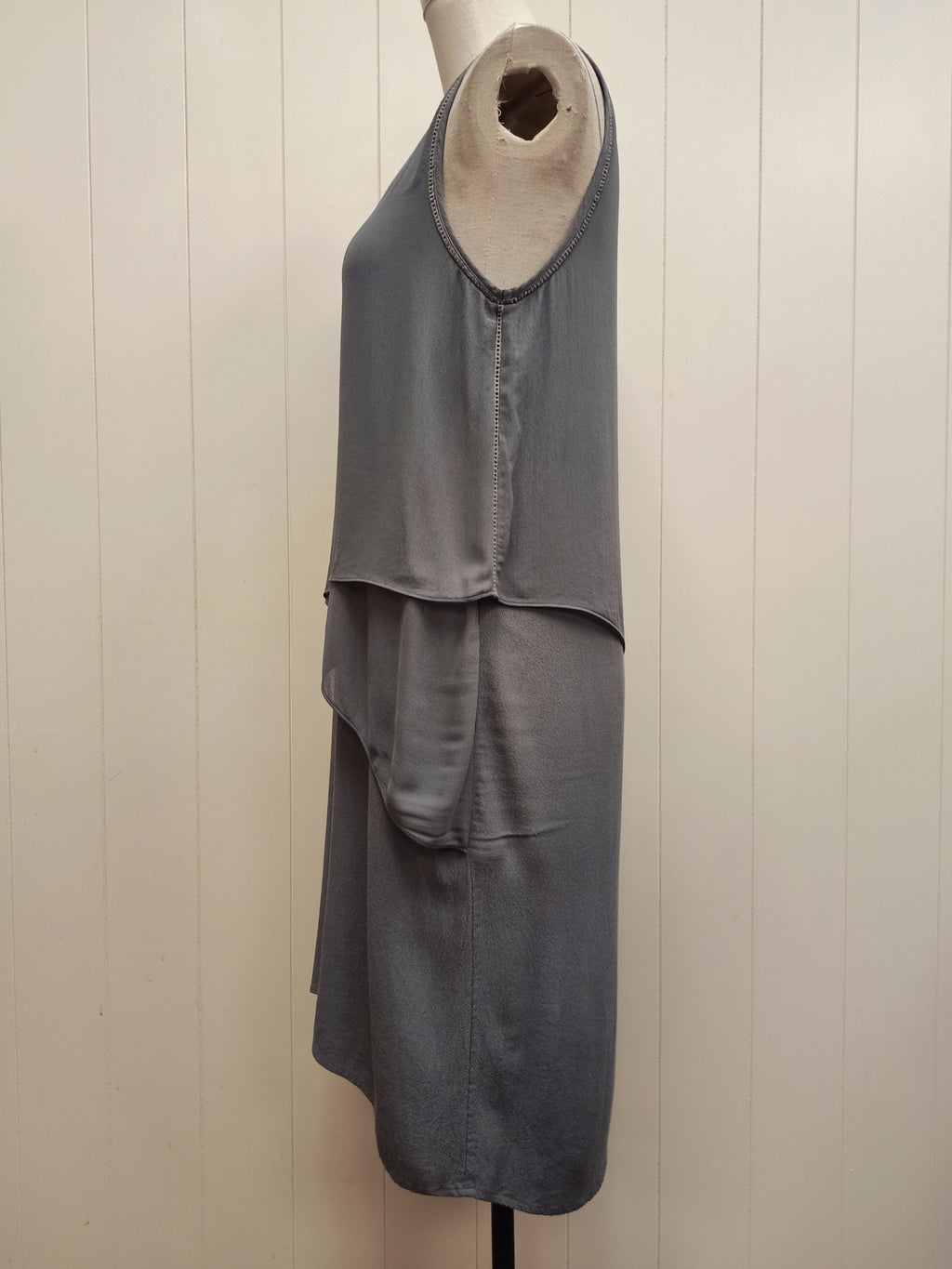 Mint Velvet Assymetric Crepe Dress