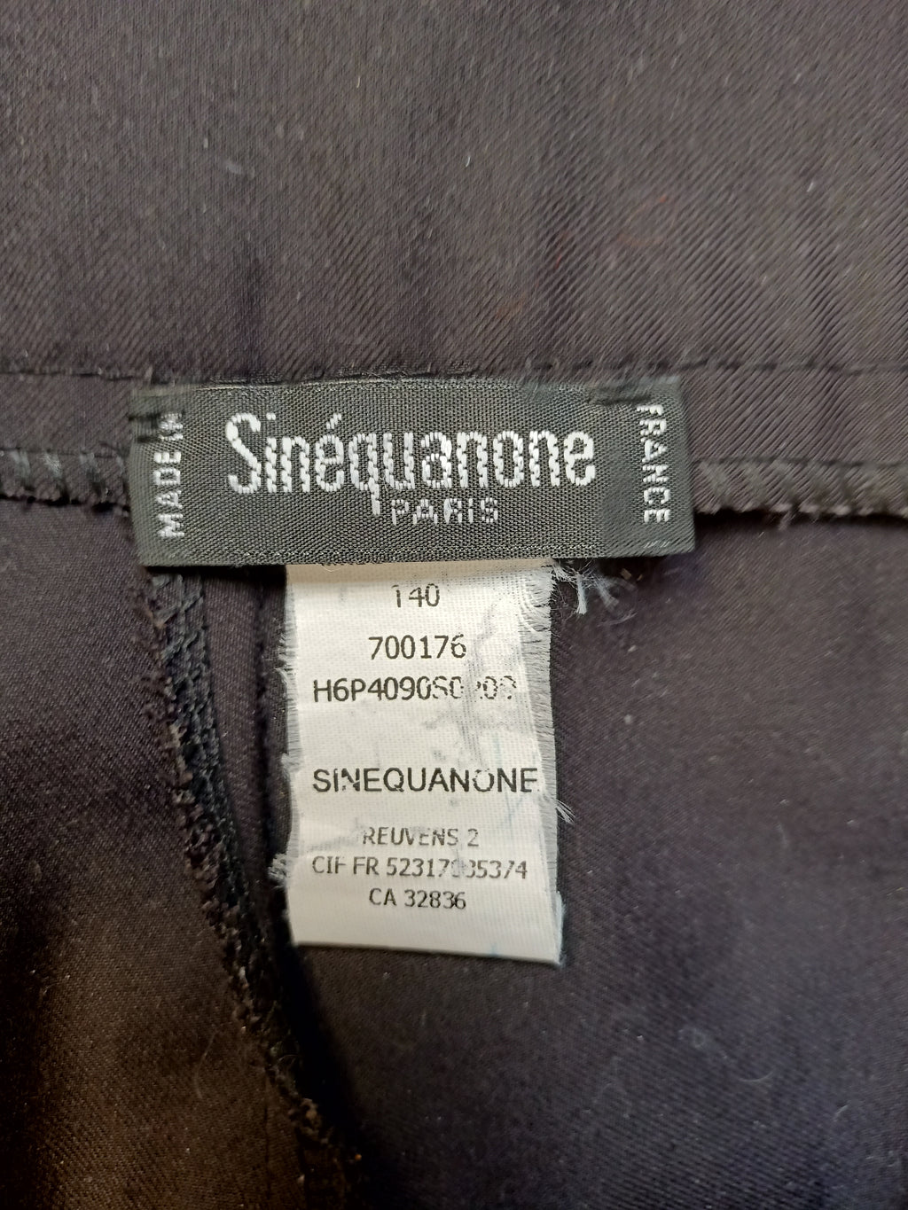 Sinéquanone Black Pants