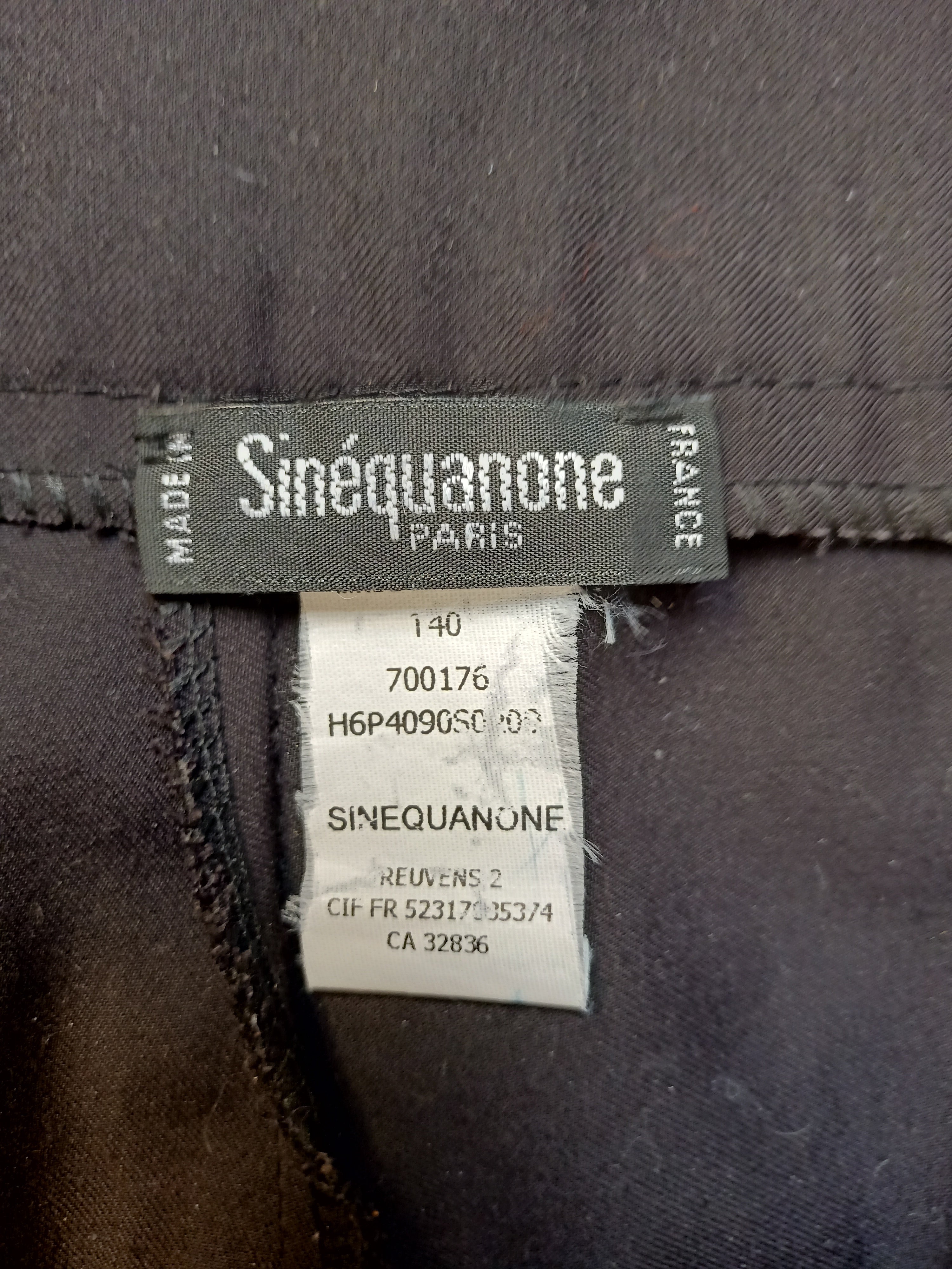 Sinéquanone Black Pants