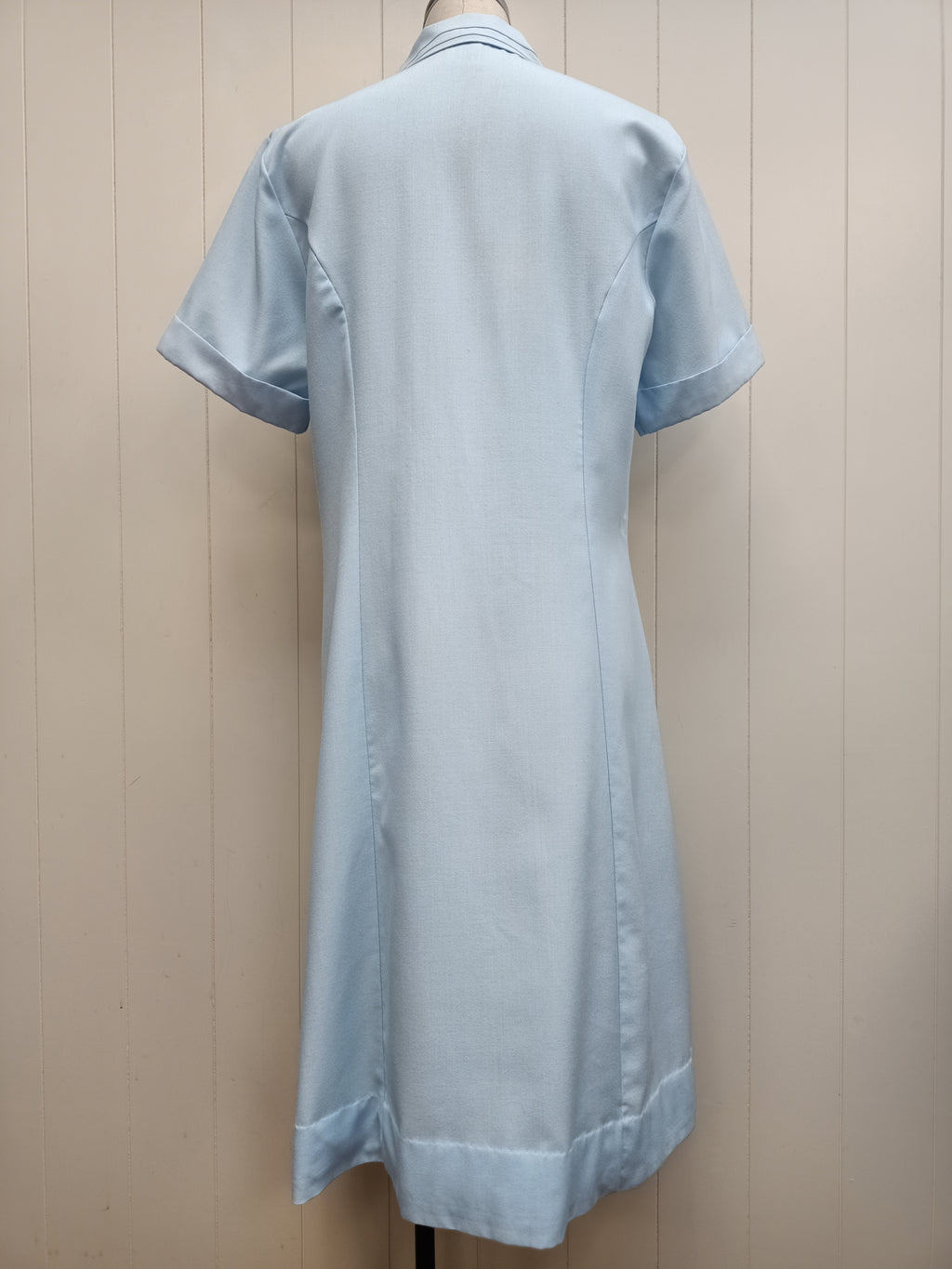 Vintage Professional & Trim Style Blue Dress