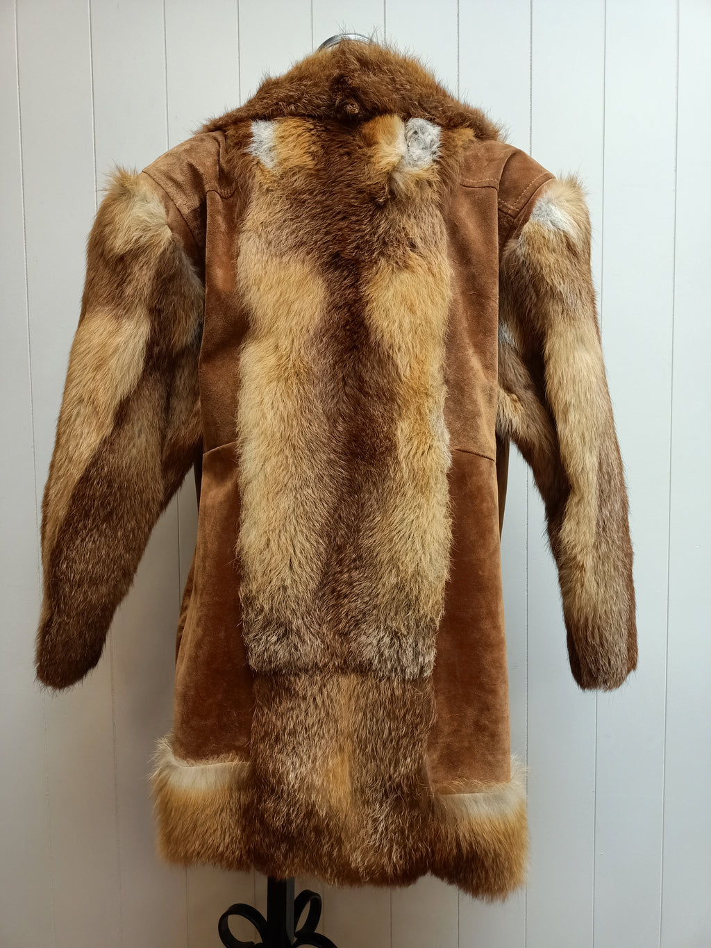 Vintage Fur & Suede Jacket