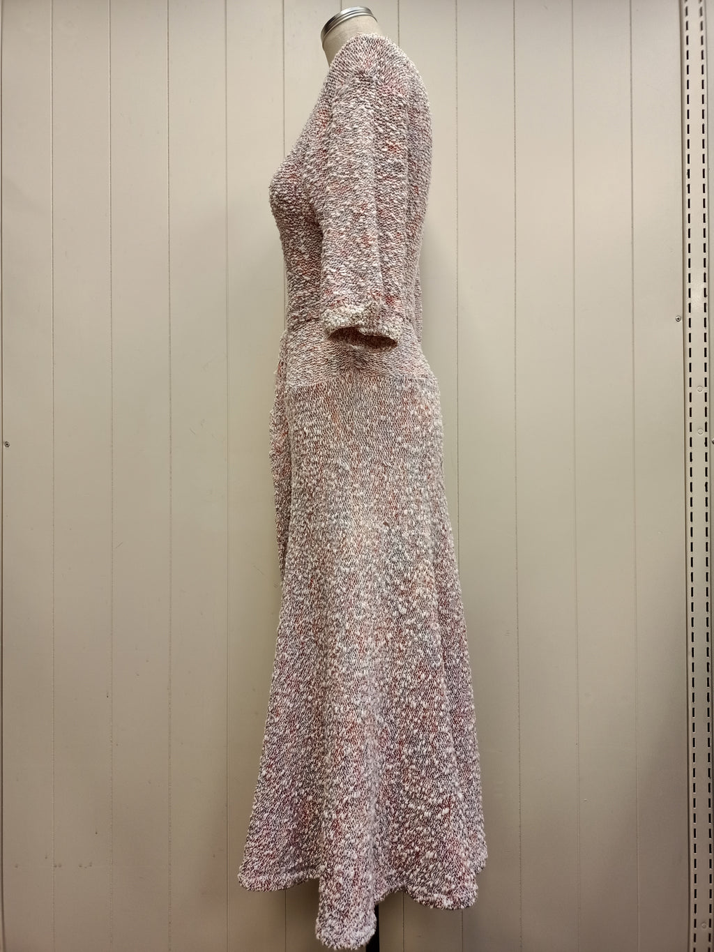 Vintage Boucle Knit Dress