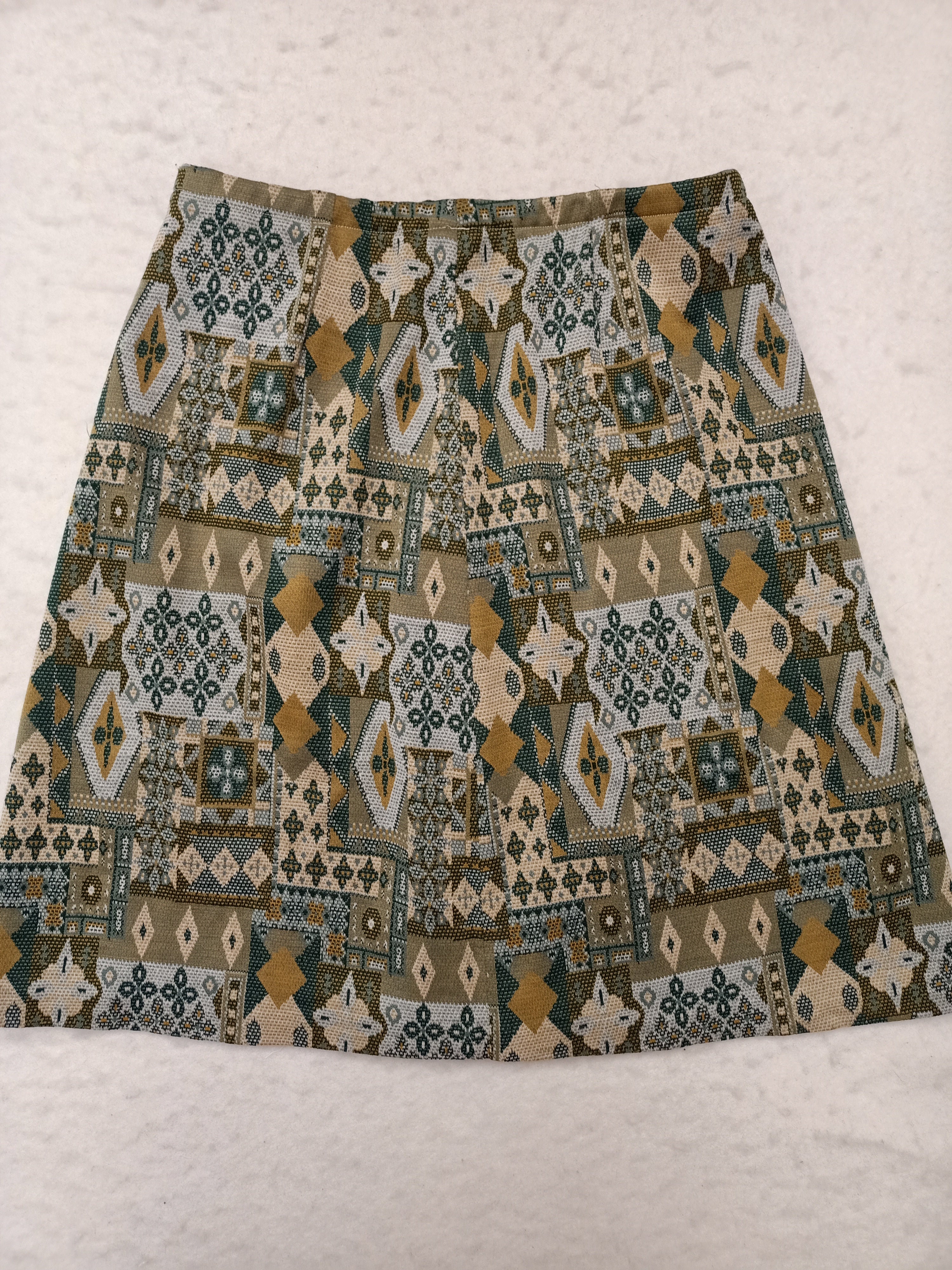 Vintage Mosaic Skirt