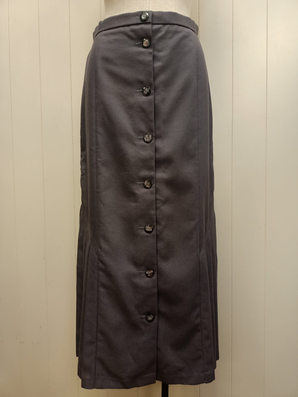 Vintage Temprano Grey Pencil Skirt