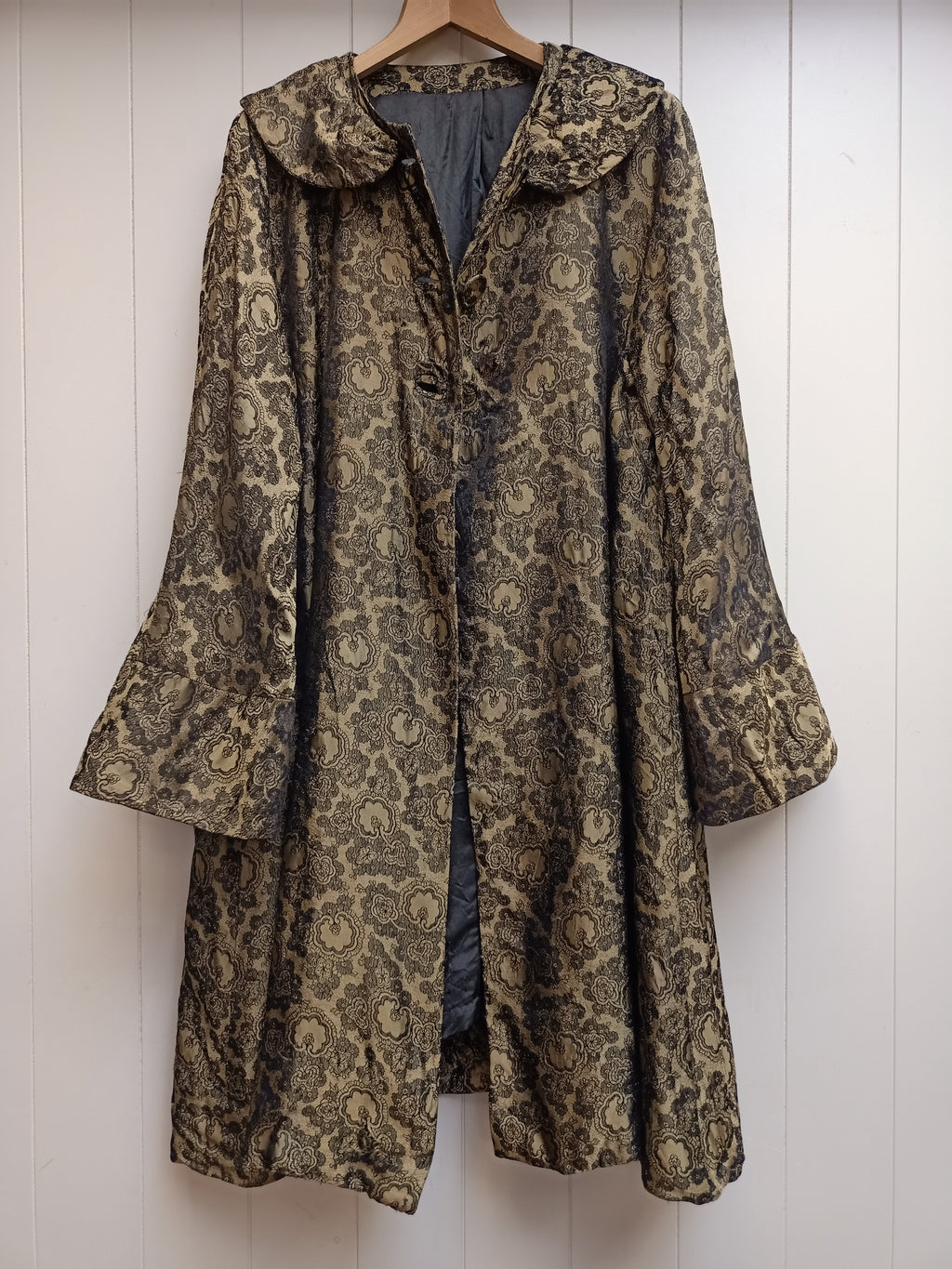 Vintage Gold Brocade Coat